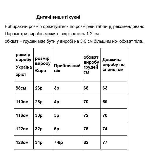 Дитяче яскрава червона вишита сукня з вишивкою Мак-волошки і ромашки 98 DF-13 фото